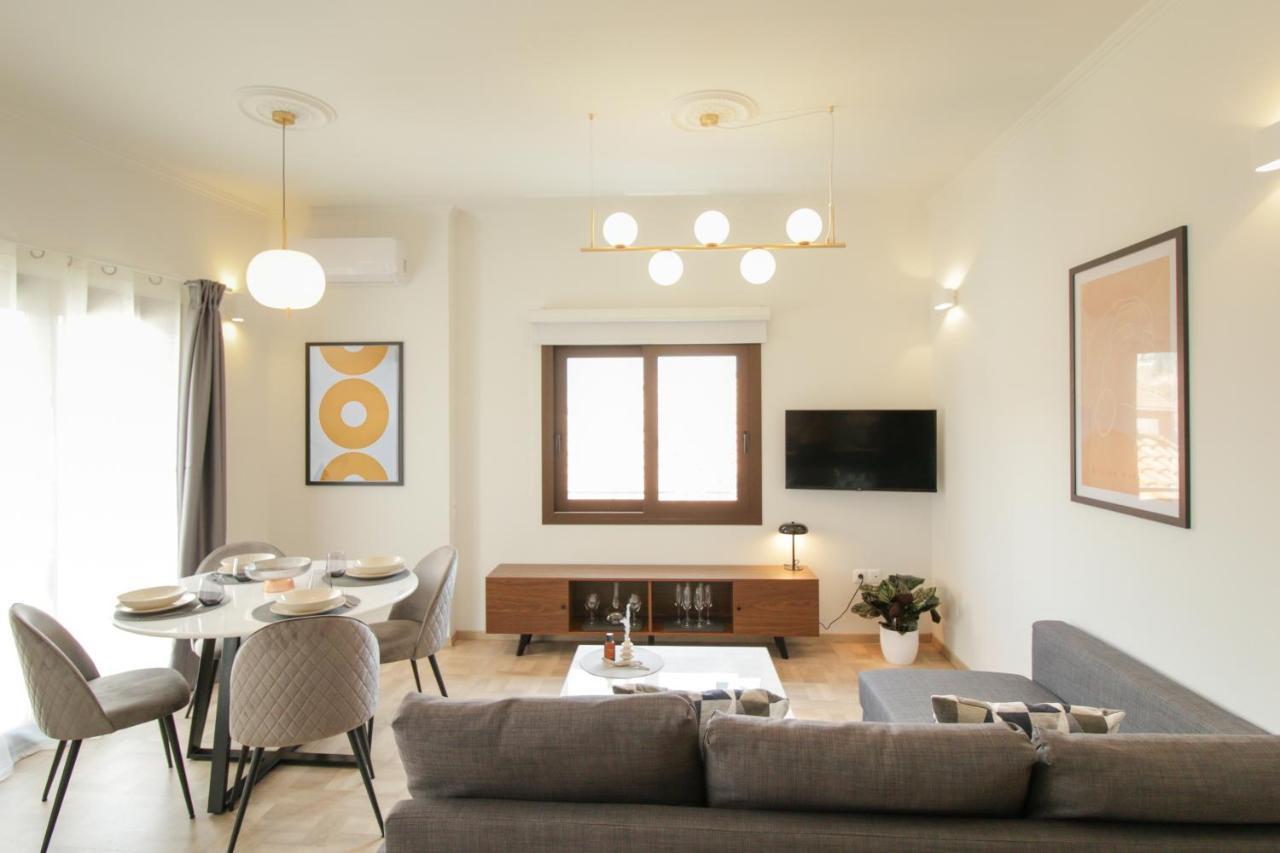 Onos - 2 Bedroom 2 Bathroom Penthouse With Terrace In Old Town 卡拉马塔 外观 照片
