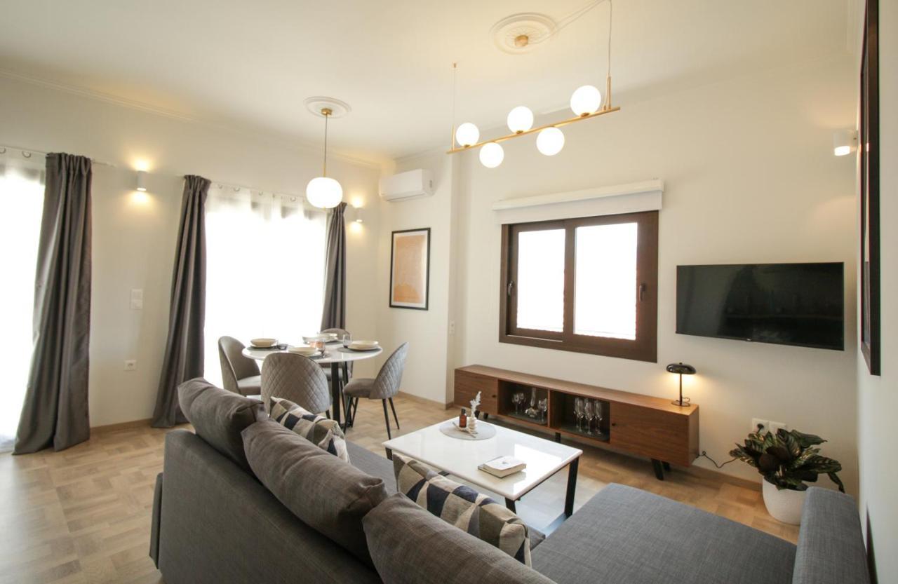 Onos - 2 Bedroom 2 Bathroom Penthouse With Terrace In Old Town 卡拉马塔 外观 照片