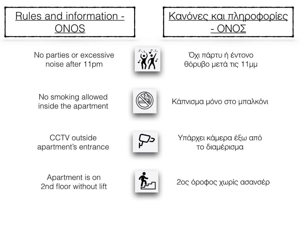 Onos - 2 Bedroom 2 Bathroom Penthouse With Terrace In Old Town 卡拉马塔 外观 照片